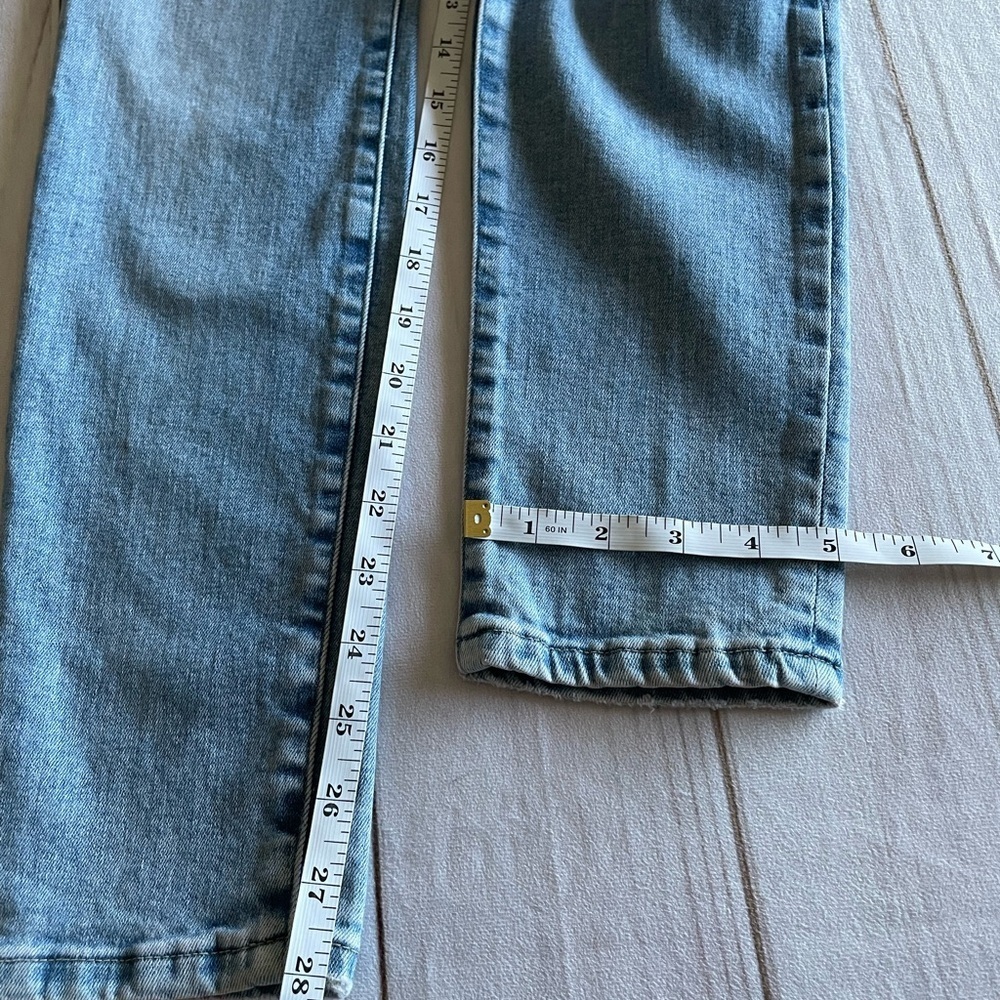 FRAME Le Skinny de Jeanne Jeans Women’s 28 Light Wash Blue Sleek Chic Organic - Picture 10 of 12